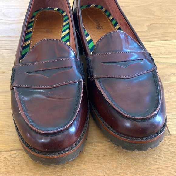 sperry patent leather loafers